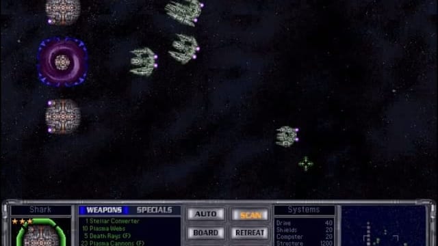 Master of Orion II: Battle at Antares gameplay screenshot