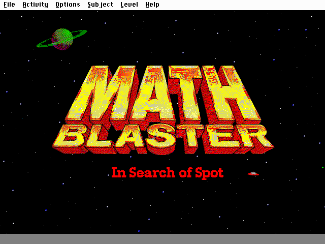 Math Blaster: Episode One - In Search of Spot gameplay screenshot