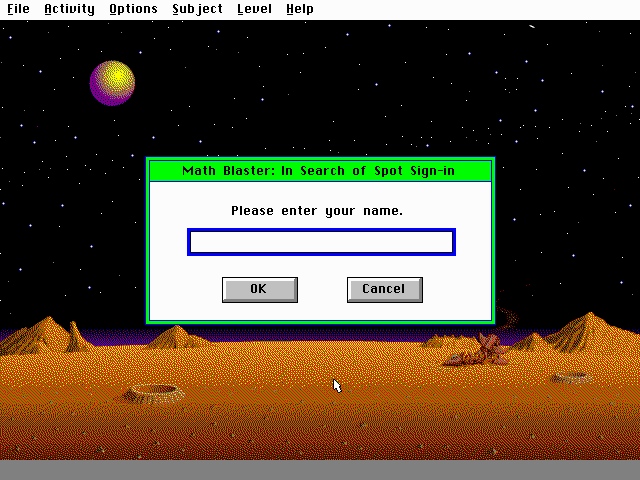 Math Blaster: Episode One - In Search of Spot gameplay screenshot