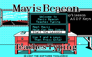 Mavis Beacon Teaches Typing! gameplay screenshot