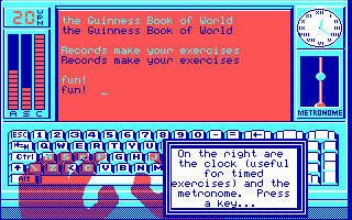 Mavis Beacon Teaches Typing! gameplay screenshot
