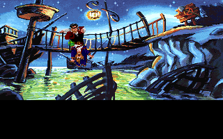 Monkey Island 2: LeChuck's Revenge gameplay screenshot