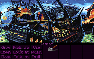 Monkey Island 2: LeChuck's Revenge gameplay screenshot