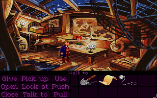 Monkey Island 2: LeChuck's Revenge gameplay screenshot