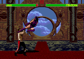 Mortal Kombat II gameplay screenshot