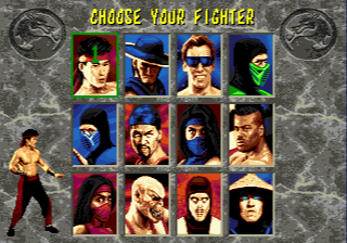 Mortal Kombat II gameplay screenshot