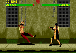 Mortal Kombat II gameplay screenshot