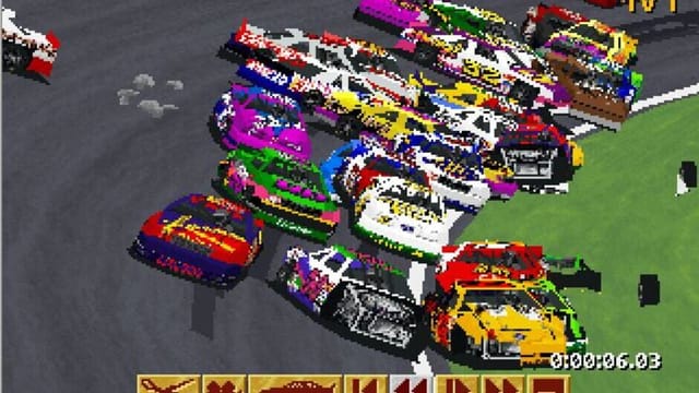 NASCAR Racing gameplay screenshot