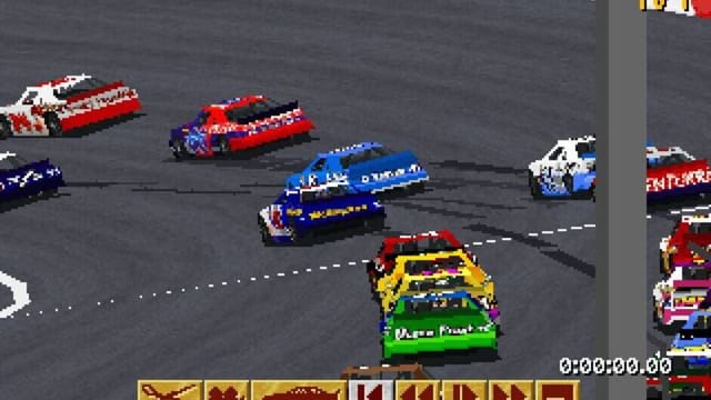 NASCAR Racing gameplay screenshot