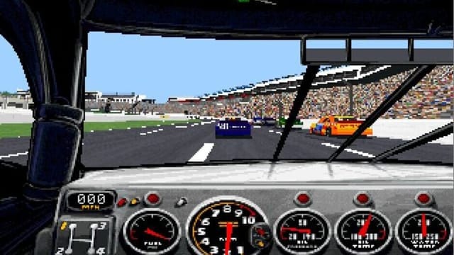 NASCAR Racing gameplay screenshot