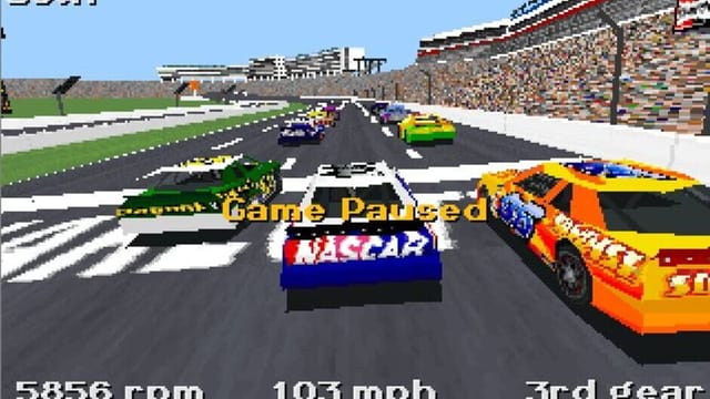 NASCAR Racing gameplay screenshot