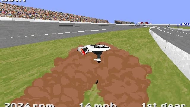 NASCAR Racing gameplay screenshot