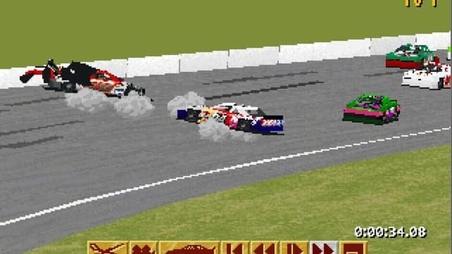 NASCAR Racing gameplay screenshot