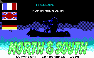 North & South gameplay screenshot