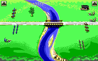 North & South gameplay screenshot