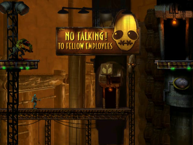 Oddworld: Abe's Oddysee gameplay screenshot