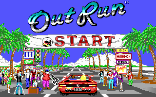 OutRun gameplay screenshot