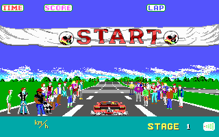 OutRun gameplay screenshot