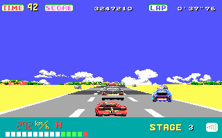 OutRun gameplay screenshot