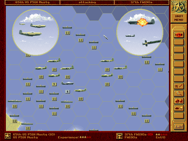 Panzer General gameplay screenshot