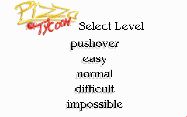 Pizza Tycoon gameplay screenshot