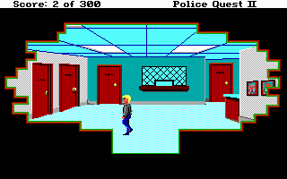 Police Quest 2: The Vengeance gameplay screenshot