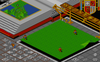 Populous gameplay screenshot