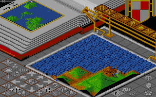 Populous gameplay screenshot