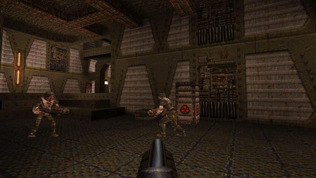Quake gameplay screenshot