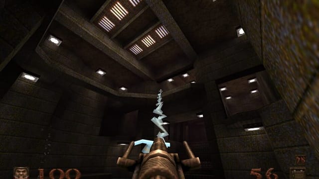 Quake gameplay screenshot