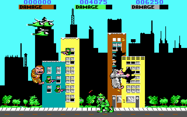 Rampage gameplay screenshot