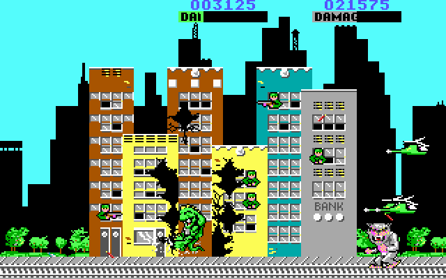 Rampage gameplay screenshot