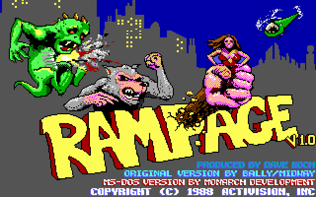 Rampage gameplay screenshot