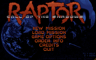 Raptor: Call of the Shadows gameplay screenshot