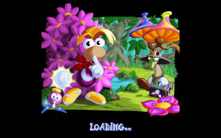 Rayman gameplay screenshot