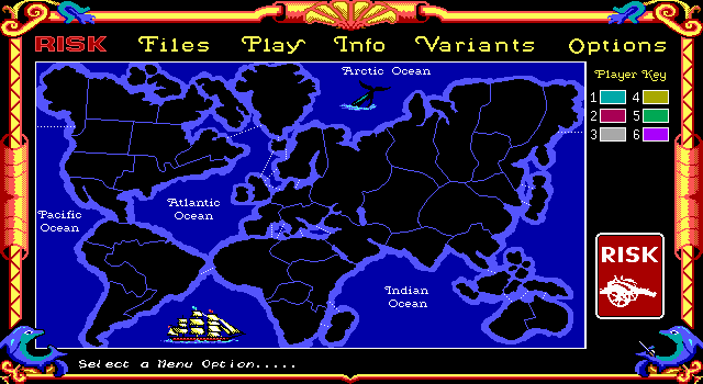 Risk gameplay screenshot