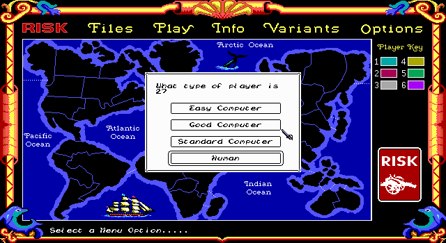 Risk gameplay screenshot