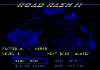 Road Rash II gameplay screenshot