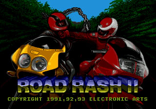 Road Rash II gameplay screenshot