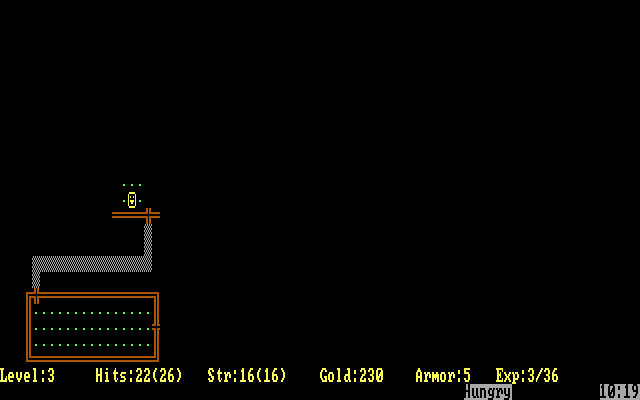 Rogue gameplay screenshot