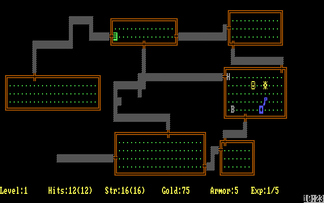 Rogue gameplay screenshot