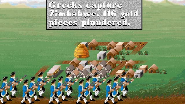 Sid Meier's Civilization gameplay screenshot