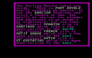 Sid Meier's Pirates! gameplay screenshot