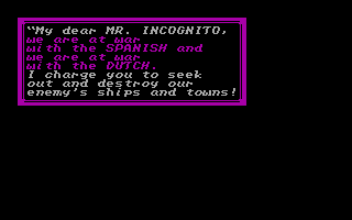 Sid Meier's Pirates! gameplay screenshot
