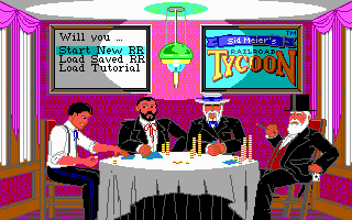 Sid Meier's Railroad Tycoon gameplay screenshot