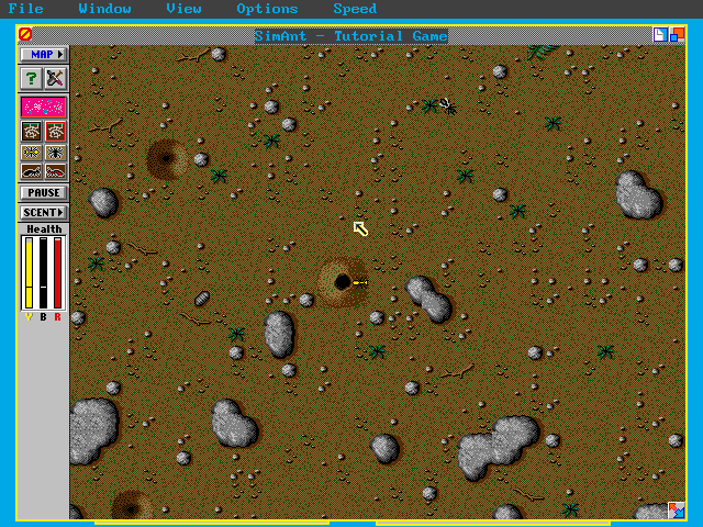 SimAnt gameplay screenshot