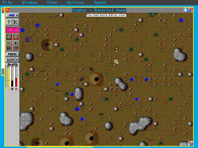 SimAnt gameplay screenshot