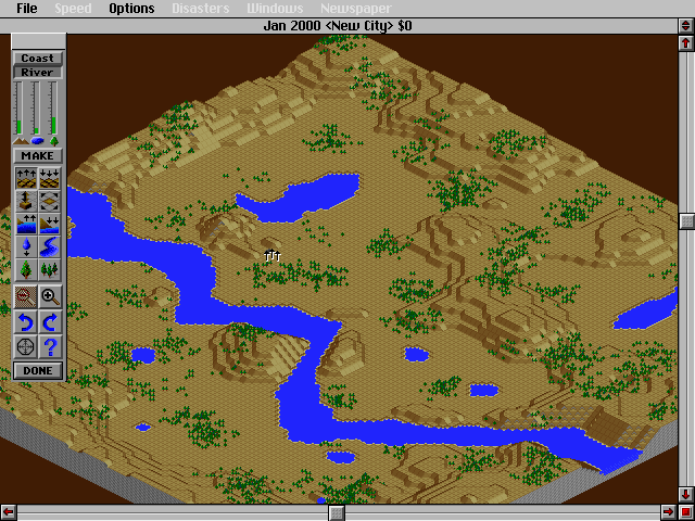 SimCity 2000 gameplay screenshot