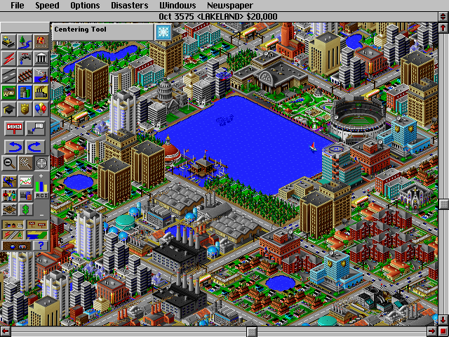 SimCity 2000 gameplay screenshot