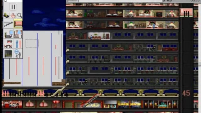 SimTower: The Vertical Empire gameplay screenshot